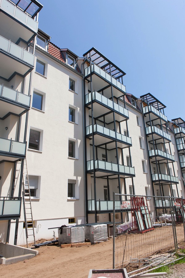 Balkon-anbauen-Hannover-Westerfeldstr-Montage BONDA