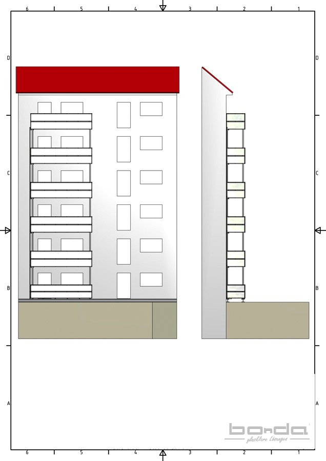 Planung-Balkonbau-Vverglasung-Balkonverglasung-Koeln-Hohenstaufenring BONDA