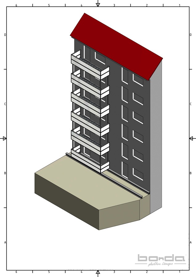 Planung-Balkone-in-Koeln-Hohenstaufenring BONDA