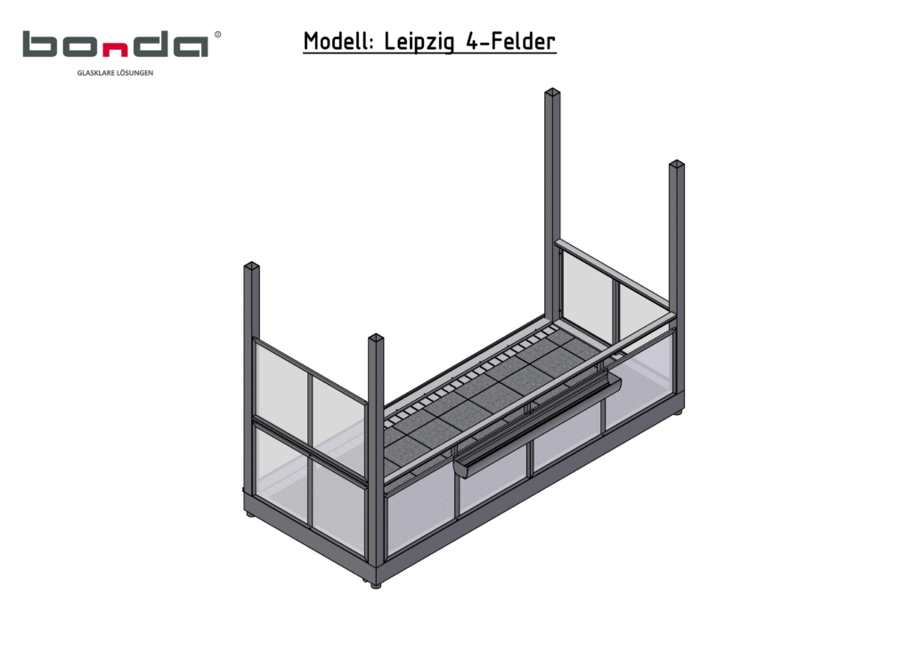 Balkonsystem Modell Modell Leipzig 4 Felder-1 BONDA