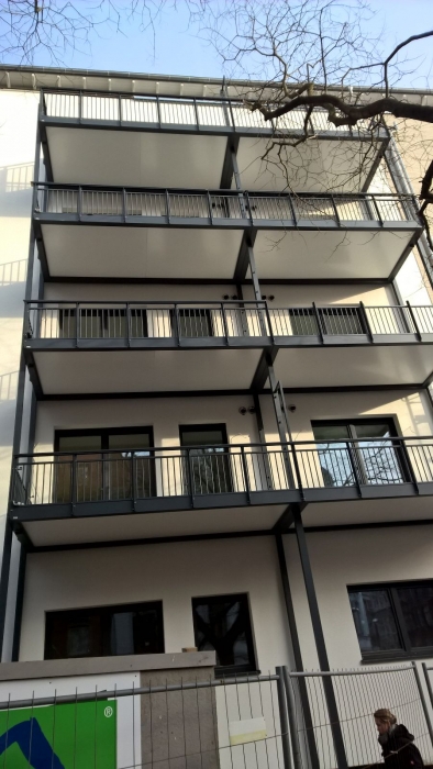 Vorstellbalkone Balkone in Hannover Wedekindstr
