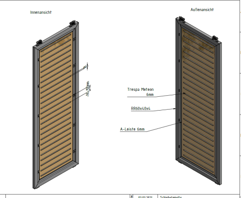 Werkplanung der Balkontürme - Umsetzung als 4-Stützen bzw. 6-Stützen-Version5
