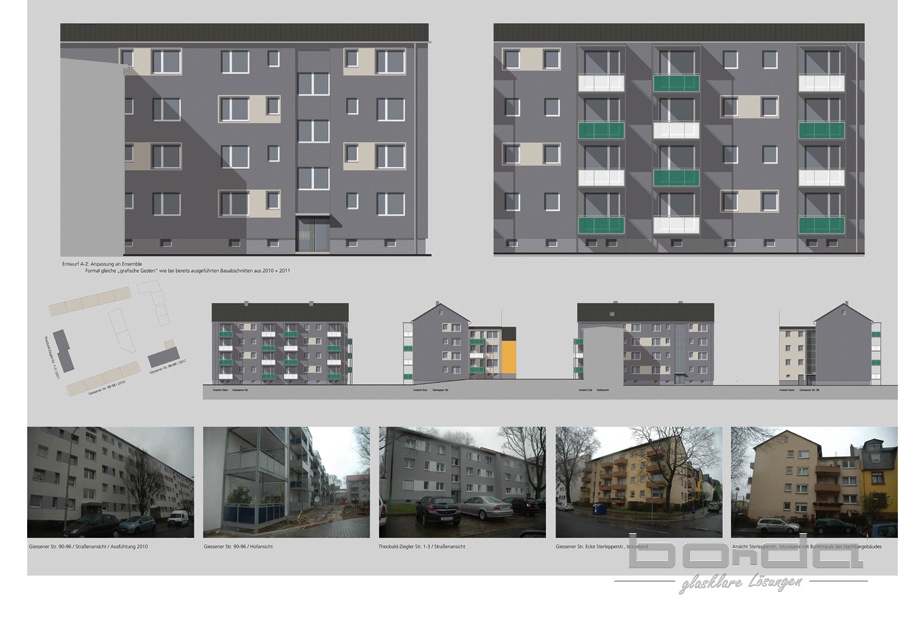 Zeichnung-Planung-Balkonanbau-Balkon-Frankfurt-Giessener-Strasse BONDA