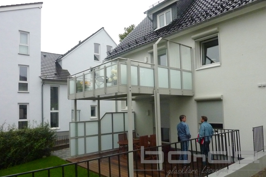 Balkonbau Einfamilienhaus blumenstrasse