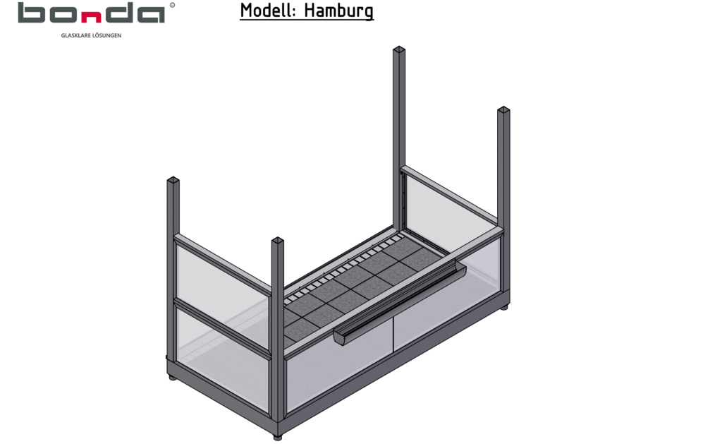 Vorlage Modell Hamburg 1 - BONDA Balkon- und Glasbau GmbH
