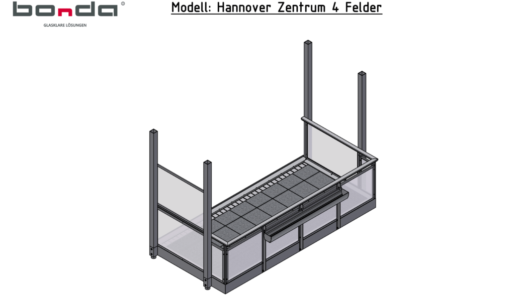 Vorlage Modell Hannover Zentrum bis 2m 4 Felder 1 - BONDA Balkon- und Glasbau GmbH